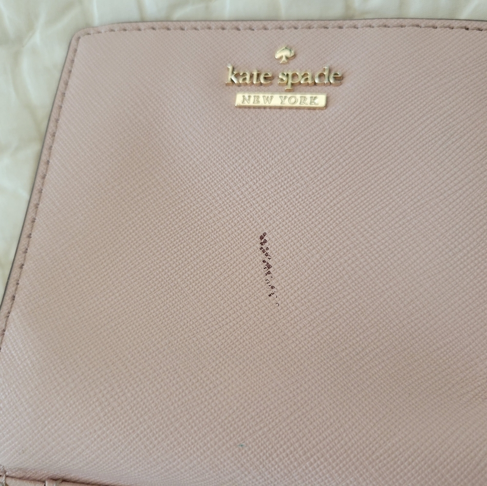 Kate Spade Blush Pink Wallet-SOLD AS IS - Picture 6 of 8